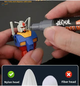 12pcs double-headed marker paints small details on Gundam model