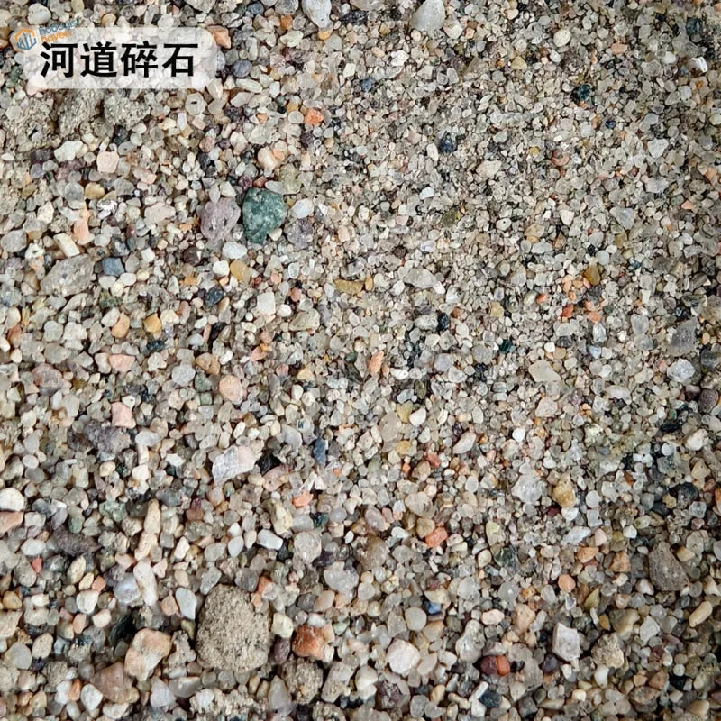 140ml ballast gravel with gray, beige, speckled stones and green, red fragments