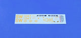 Galaxy Model 1/48 F-16 Viper Demo Team decals masks set with white sheet