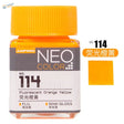 18ml fluorescent lacquer paint bottle in Jump Wind Neo Color orange-yellow
