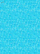 Clear blue water surface pattern with gentle ripples on 1pc sticker