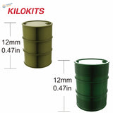 Olive green metallic 1/72 kilokits barrel for model making accessories