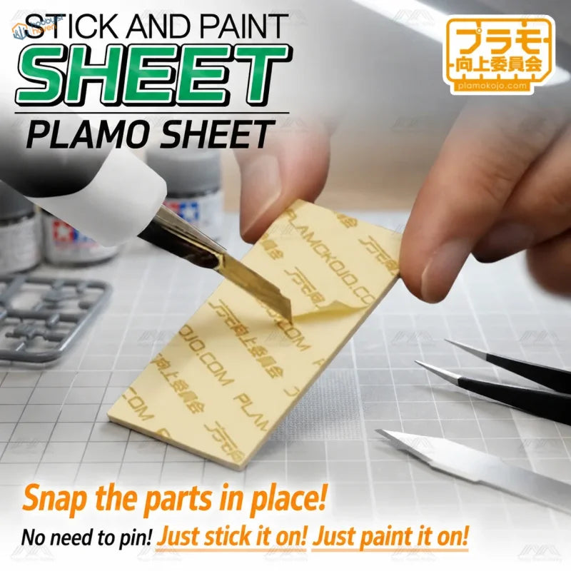 20 pièces de feuilles Stick and Paint Plamokojo