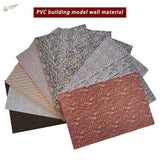 20x30cm soft PVC panels with realistic brick, stone, mosaic wall textures