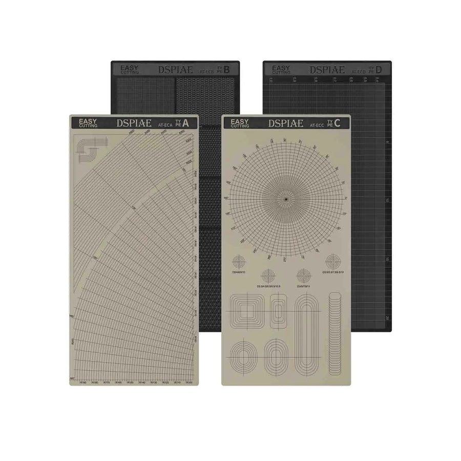 DSPIAE Masking Tape Cutting Templates (4 Models Available)