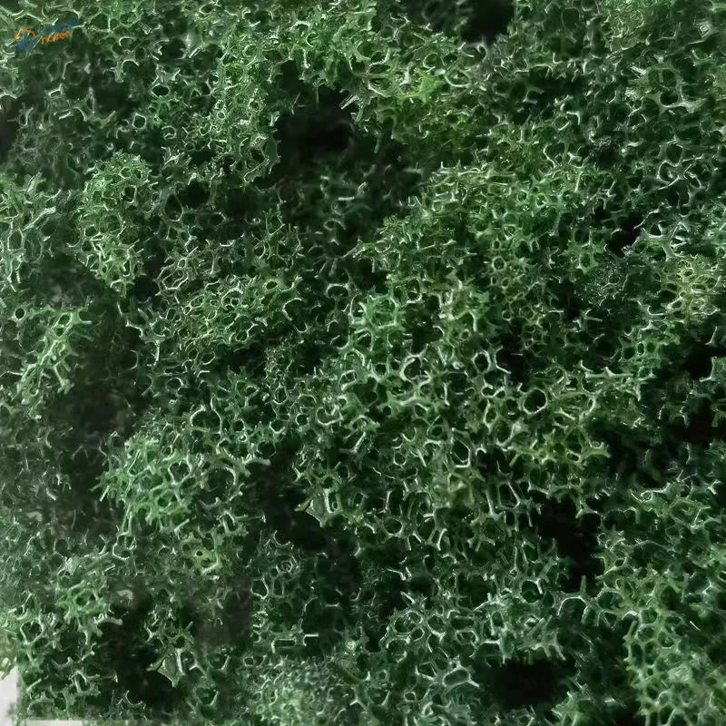 22g Green Tree Powder: textured green moss for scale modeling tools