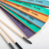 22pcs MS-E1200 assorted sanding sticks for tight spaces in scale modeling