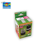 23-piece Mastertools HG micro rivet punch set with green orange plastic parts