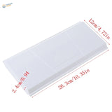 24 grid watercolor paint palette white plastic tray with compartments