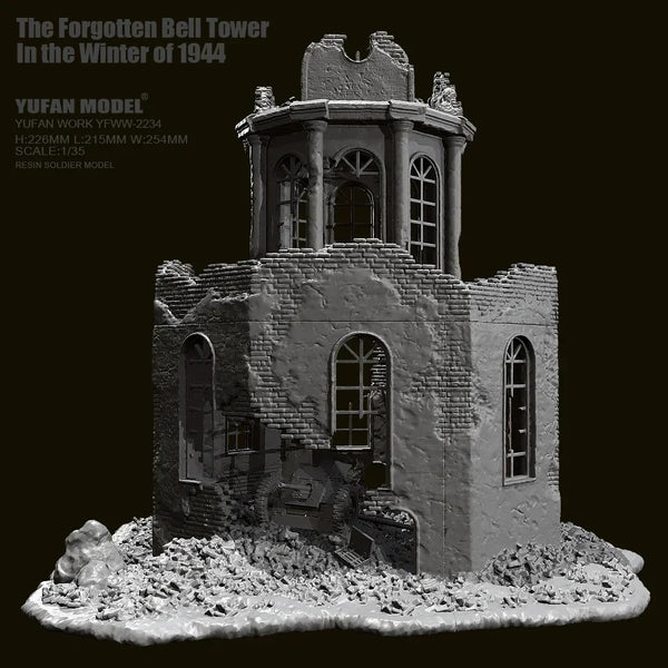 1/35 Destroyed Bell Tower