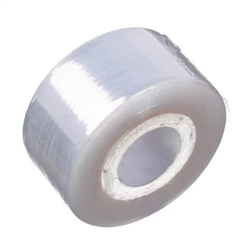 Clear masking tape roll with white core for scale modeling tools