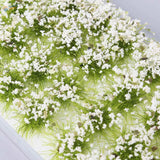 28pcs/set exquisite miniature flower clusters of white babys breath