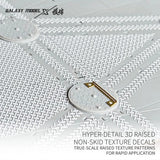 Galaxy Model 3D Rutschfeste Texturaufkleber (12 Muster verfügbar)