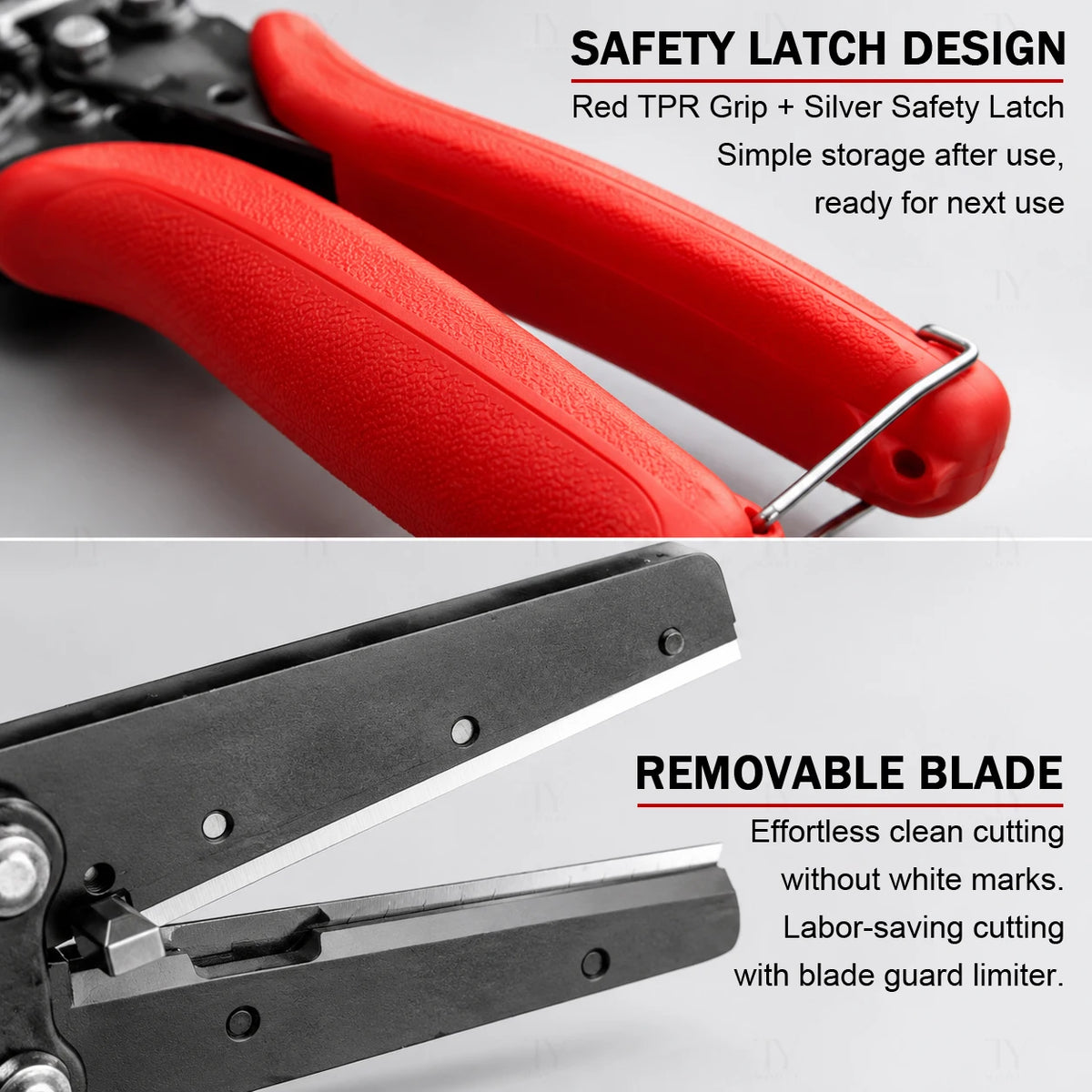 MJL Plastic Sheet Cutter with Built-In Ruler