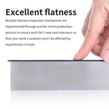 DSPIAE AT-FX DLC coated stainless steel file with smooth flat surface