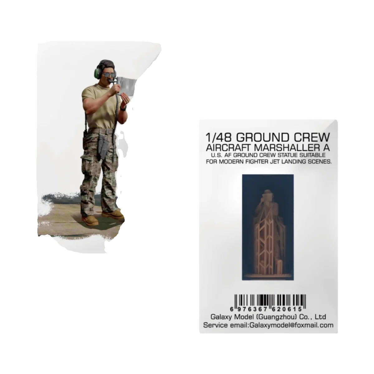 1/48 scale U.S. modern ground crew product display