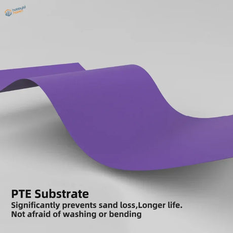 Flexible purple PTE substrate for 2pcs #240-#1000 ceramic sandpaper, precision hobby tools