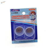 2pcs paint strainer cups for airbrush in clear blister pack
