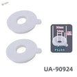 2pcs soft rubber airbrush lid with center hole UA-90924 grommets