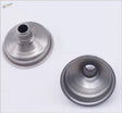 2pcs stainless steel mini funnels with smooth reflective surface