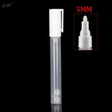 Transparent 5mm tip refillable pen for scale modeling tools