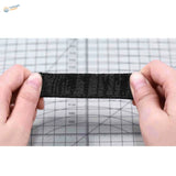 Black ribbed cut-resistant neoprene sheath finger protector