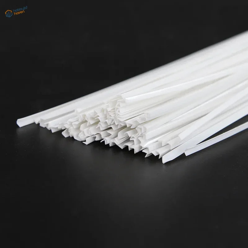 30pcs L-shaped styrene profiles bundle with serrated edges