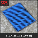 Blue 2500# formwork sheet with black text pattern for #320~5000 sanding sponges