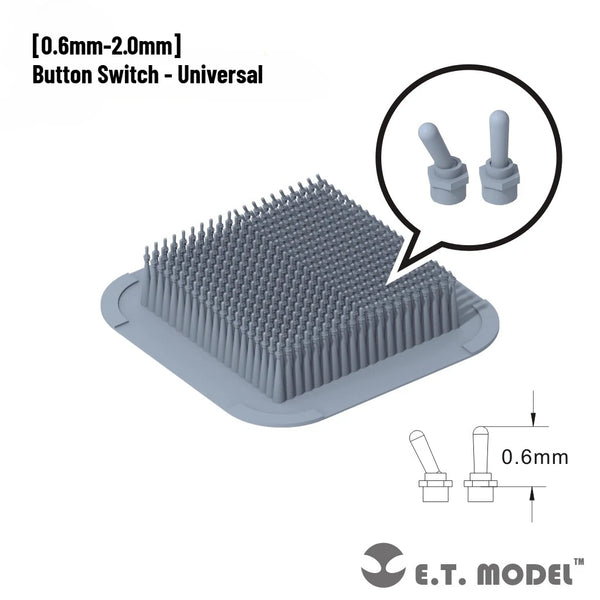 0.6-2.0mm 3D-Printed Universal Switches