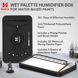 MAZHA wet palette for miniature and model painting