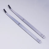Two 600# and 1000# precision angled file pry bars with curved ends