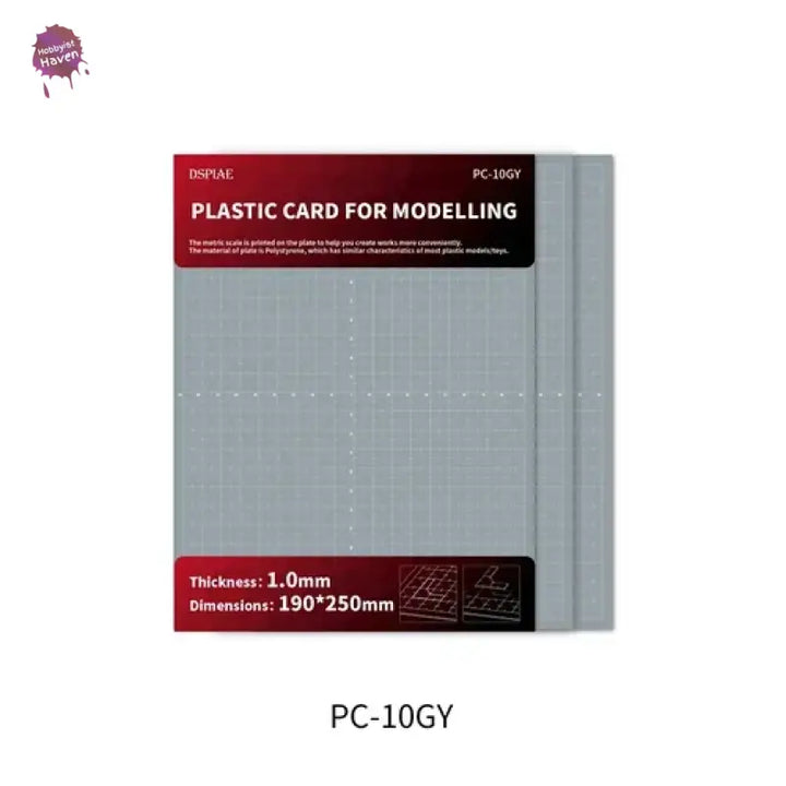 3pcs 0.3~1mm Thick Graduated Plastic Board - 3pcs 1.0mm