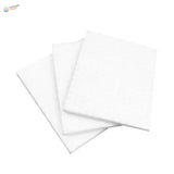 3pcs deglossing pads: stacked white rectangular foam pads