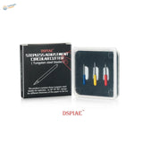 3pcs extra blades for DSPIAE stepless cutter with blue yellow red handles