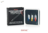 3pcs extra blades for DSPIAE stepless cutter with blue yellow red handles