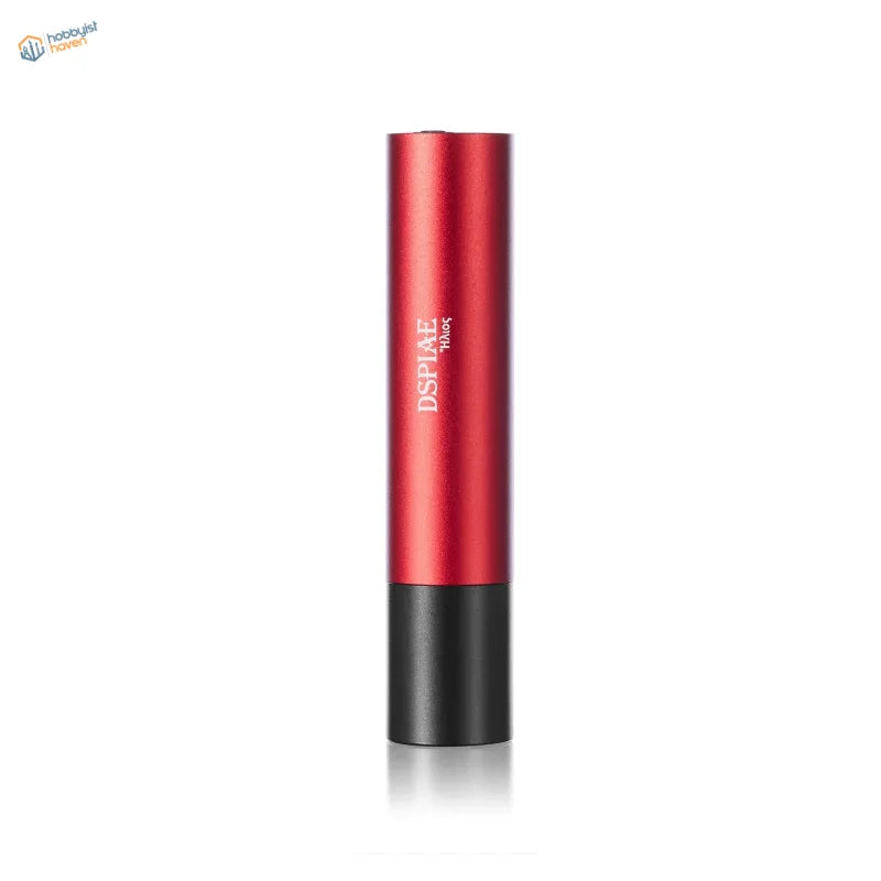 Red and black 3W ultraviolet light torch with dsplae branding