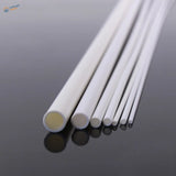 40pcs 2-10mm ABS round tubes for scale modeling on reflective surface