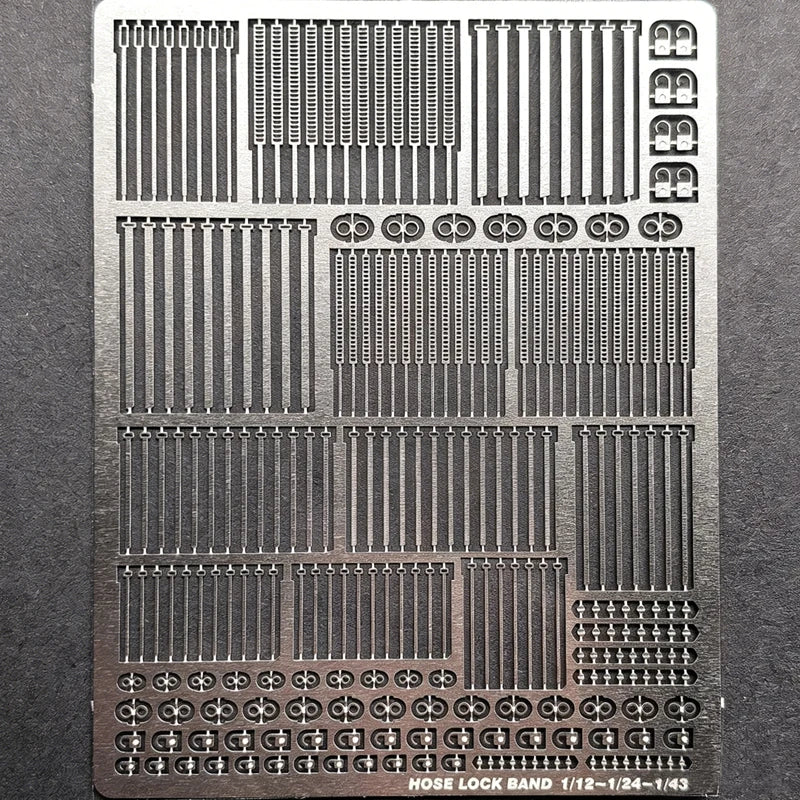 1/12~1/43 Foto-ätzte Schlauchverschlussbänder