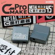45-degree bevel sanding block with gray aluminum alloy CNC polishing