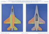 Galaxy Model die-cut masks for Belgian F-16 scale modeling tools