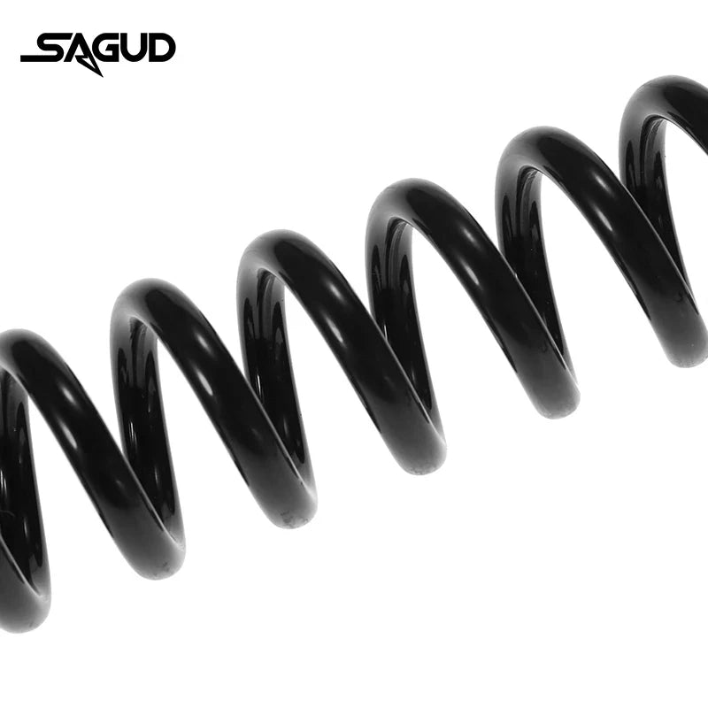 Black sagud spring coil airbrush hose with glossy finish coiled air line that spring-coil hose stretches efficiently