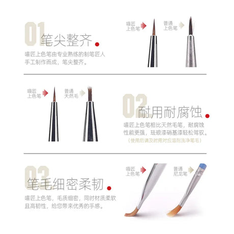 Hobby Mio Detail Paint Brushes
