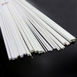 48pcs styrene round and square rods for scale modeling