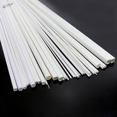 48pcs styrene round and square rods for scale modeling