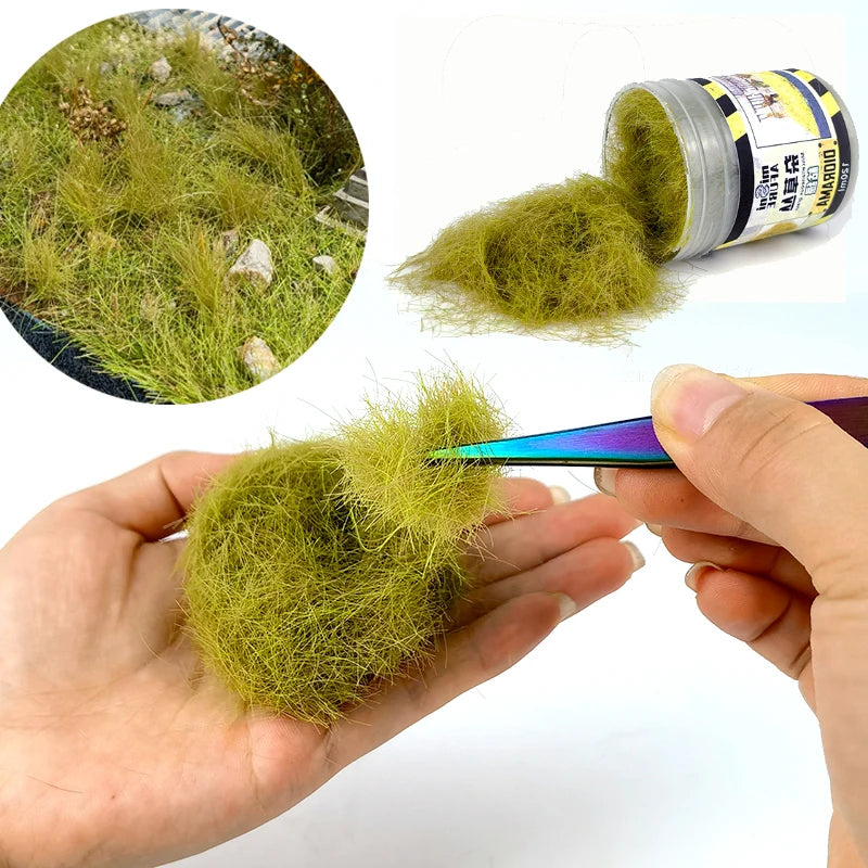 125ml/Bottle 10-13mm Long Static Grass