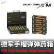 Dark green German M24 grenade cases for 1/35 scale models