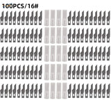 100-pack of #16 hobby knife blades