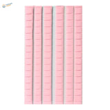 Pink silicone door handle protector strips, 50g reusable tack for scale modeling
