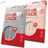 96-piece Hobbytack by Hebbbymie gray beige reusable tack for scale modeling tools