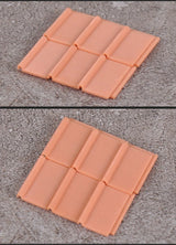 1/35 scale model roof tiles for dioramas